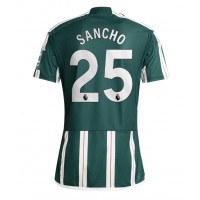 Manchester United Jadon Sancho #25 Gostujuci Dres 2023-24 Kratak Rukav